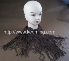 Wrap knitting polyester machine scarf