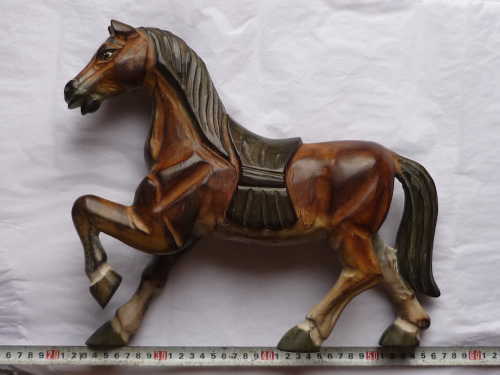 Horse Design Wood Carvings
