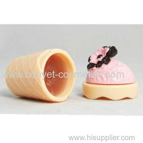 cute ice cream cupcake lip gloss
