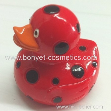 hot sale colorful duck shaped lip gloss container
