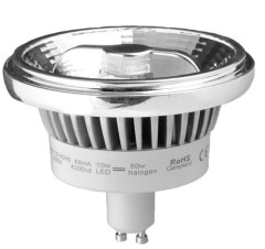 LED AR111 GU10 10W Lamps Dimmable Reflector COB LED ES111 Spot light bulbs
