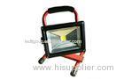 Energy Saving LED Rechargeable Floodlight , IP65 20W 2000lm 8800MAH Battery for Outdoor