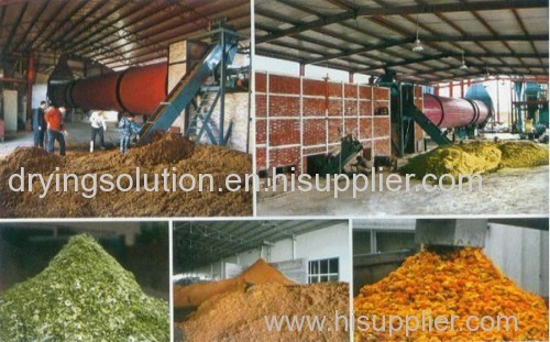 fruit residue rotary dryer