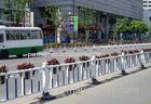 PVC Coated Wire Metal Mesh Fencing Panel For Road / School 1.7m Hight