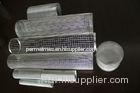 Stainless Steel Welded Perforated Metal Mesh Tube 0.8mm - 10mm Hole