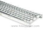 Aluminum / Galvanized Round Steel Bar Grating Channel For Walkway