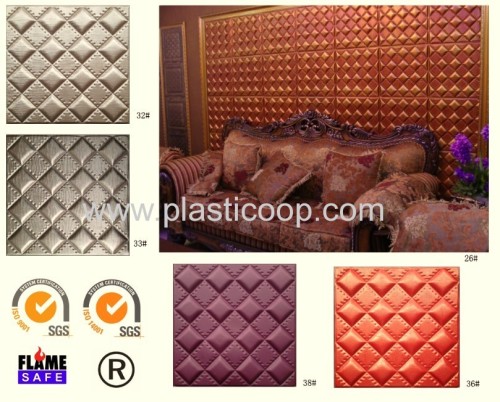 Leater wall panel with great design