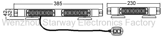 Emergecny Vehicle car LED Mini Lightbar