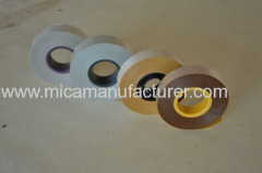 resin poor mica tape with fiberglass or pet backed with F heat grade for VPI process