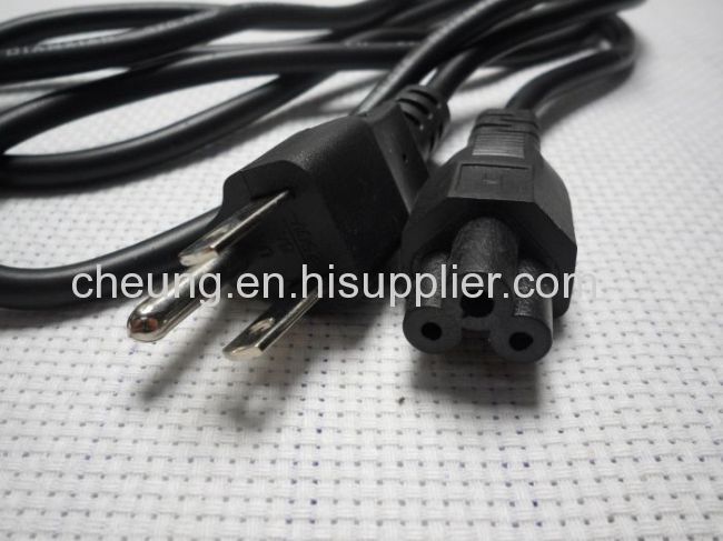 US 3-Prong Laptop Adapter Power Cord Cable Lead 3 Pin
