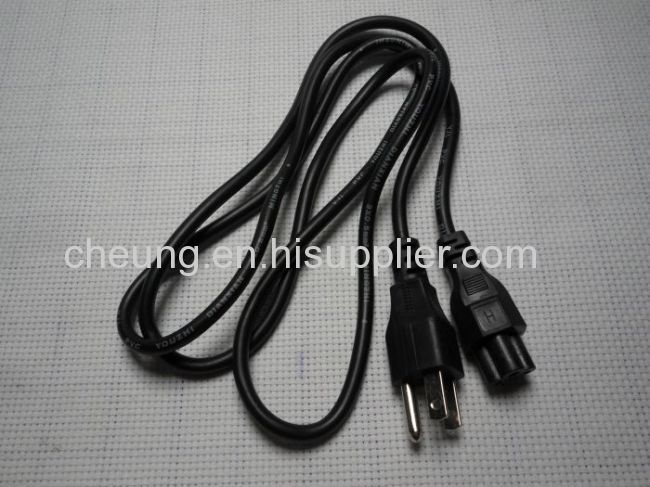 US 3-Prong Laptop Adapter Power Cord Cable Lead 3 Pin