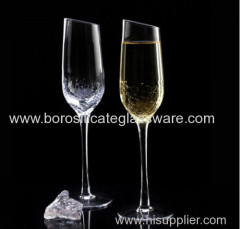 200ml Hand Made Bevel Connection Champagne Glass