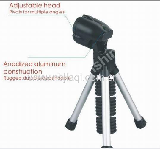 Portable hands-free tripod led work light with 6leds/6 LED flash light