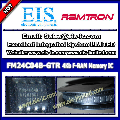 Distributor of FM24C04B-GTR - Ramtron IC components.