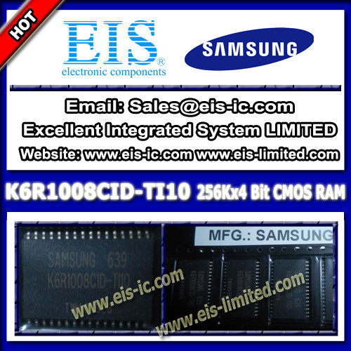 K6R1008CID-TI10 - IC - 128K X 8 Bit Static RAM High-Speed TSOP-32
