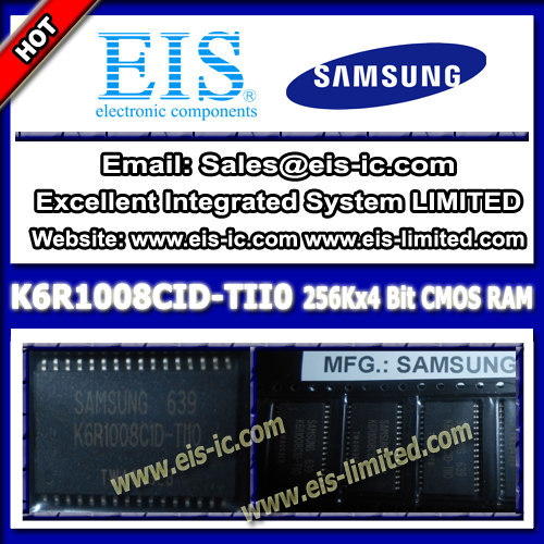 K6R1008CID-TII0 - IC - 128K X 8 Bit Static RAM High-Speed TSOP-32