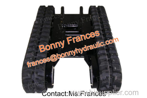 Customized design Rubber track frame crawler undercarrriage