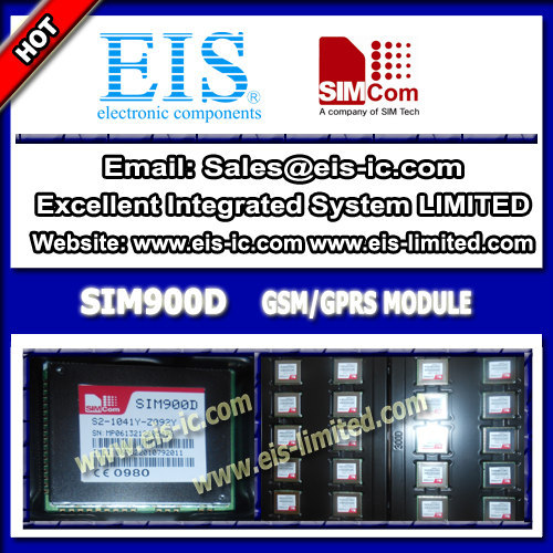 SIM900D - Quad-band 850/900/1800/1900MHz GSM/GPRS module SMT