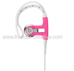 Beats by Dr.Dre Powerbeats Athletic Earbud Headphones Neon Pink