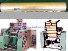 pvdc clign wrap film rewinding machine