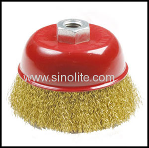 Brassed Wire Cup Brush