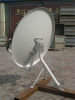 Ku Band 90cm Pole Mount Curl Edge Satellite Dish Antenna