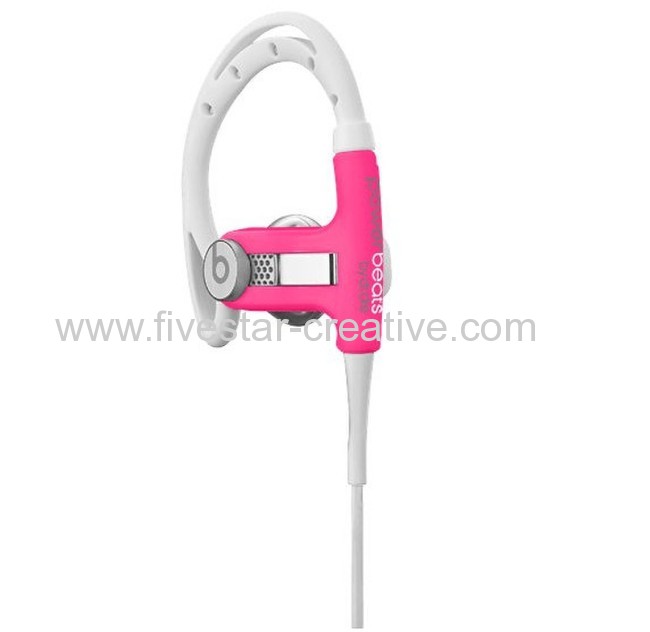 Powerbeats by Dr.Dre by Dre Neon Pink Sport Earphones Limited Edition