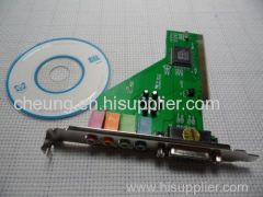 4 Ch C-Media Audio PCI Internal Sound Card Adapter