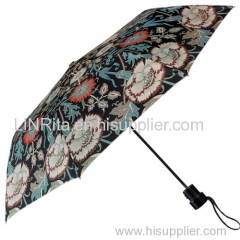 Fashion Creative Lady Printing Parasol Folding Umbrella