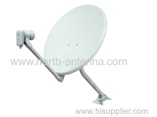 Ku Band 60cm Dish Antenna with Small Clamp