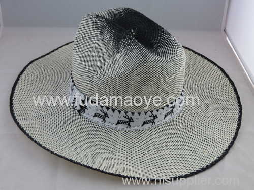 Beautiful straw cowboy hats for women