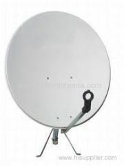 Ku Band 75cm Dish Antenna Pole Mount