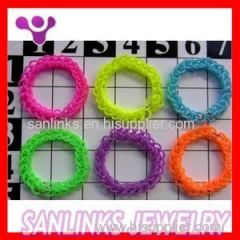 Hot Selling Fashion Rainbow Loom Bands For Bracelet