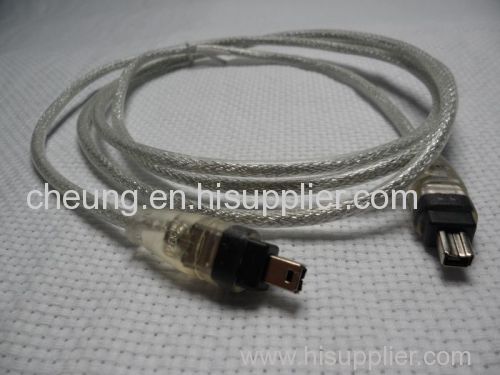 New 4 to 4-pin IEEE 1394 iLink 4FT FireWire DV Cable