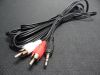 Premium 3.5mm Plug Jack to 2-RCA Male stereo audio cable