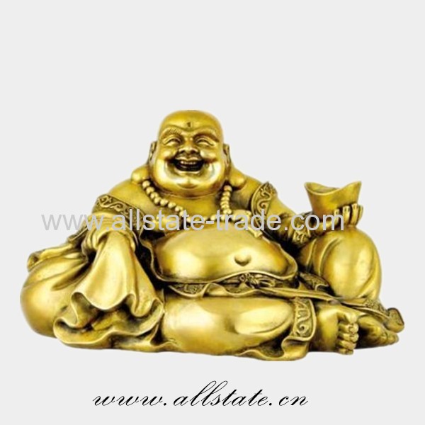 Gilding Cooper Figure of Buddha