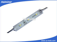 SMD3528 LED Module Lights, 7-8LM/LED, White color, Waterproof 78*15mm Dimension 12V Voltage
