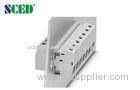 Pitch 10.1mm 300V 65A Feed Through Panel Terminal Blocks , Right Angle Wire Inlet