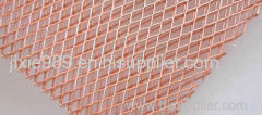 Knitted copper mesh used in rats exclusion or fussed glasswork