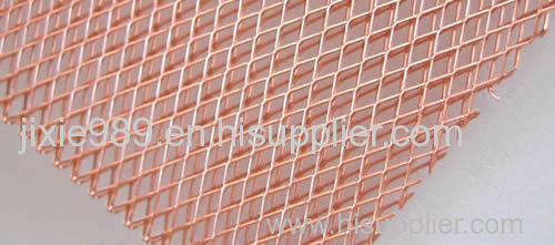 Knitted copper mesh used in rats exclusion or fussed glasswork