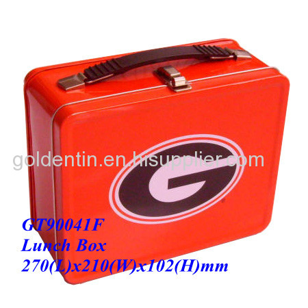 Lunch Box  Blank Handle tin boxes from China Wholesaler|Goldentinbox.com