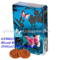 Wholesale China Cookie Blank Boxes|Goldentinbox.com