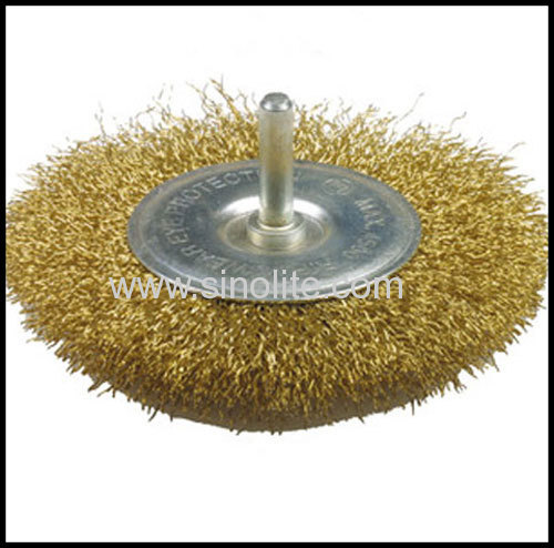 Twist Wire Circular Brush With Shank