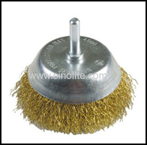 Twist Wire Cup Brush wich Shank