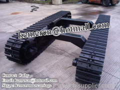 steel track undercarriage manufacturer steel crawler undercarriage