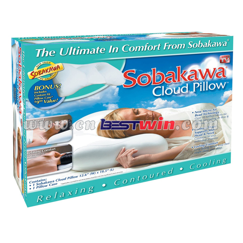 Sobakawa Cloud Pillow/HealthFoam Pillow