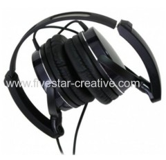 Audio Technica ATH-FC707 Portable Fold-up Closed-Back Dynamic Headphones Black