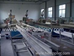 PE+wood profiles extruding machine manufacture