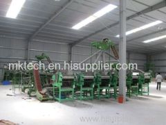 Automatic cashew shelling line