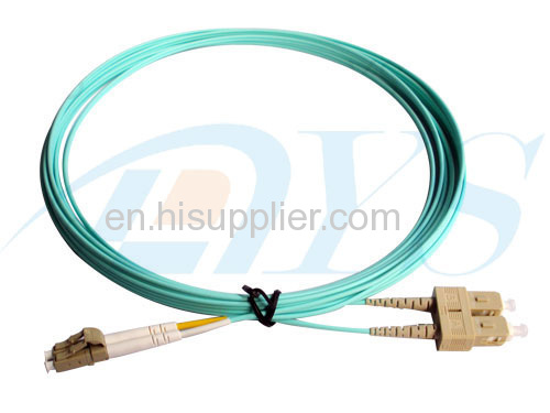 LC/PC-LC/PC Multimode50/125 OM3 duplex Fiber Optic Cable 